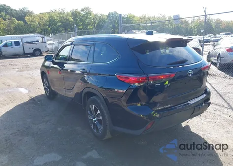 2020 Toyota Highlander Xle from USA, damaged, VIN 5TDGZRBH5LS012741
